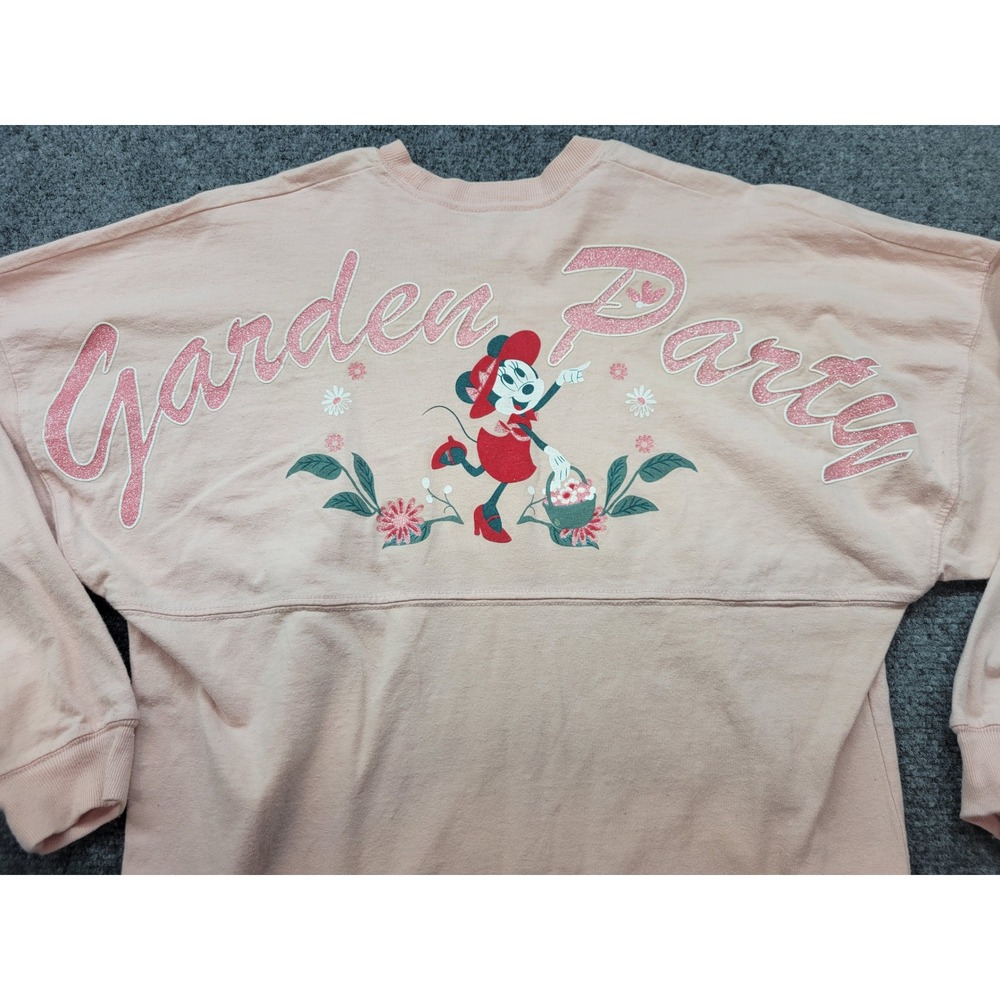 Disney Parks Spirit Jersey 2019 Flower & Garden Festival Minnie Mouse Pink XS